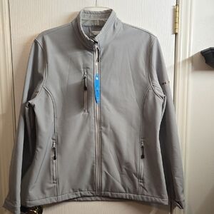 Men's Gray Softshell Jacket